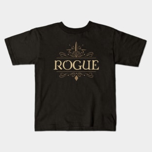 Rogue Character Class Tabletop RPG Kids T-Shirt